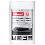 Środki i akcesoria czyszczące do komputerów - ***ActiveJet ActiveJet AOC-302 Chusteczki do matryc LCD/TFT 100szt - miniaturka - grafika 1