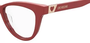 Okulary korekcyjne Love Moschino MOL576 C9A - Okulary korekcyjne, oprawki, szkła - miniaturka - grafika 4