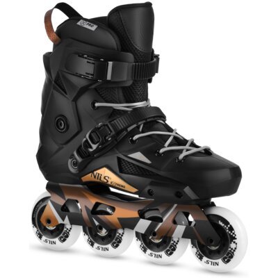 Łyżworolki NILS EXTREME Slayd NA1601 ( 45) Czarny