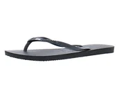 Klapki i japonki damskie - Havaianas Damskie japonki You Metallic, czarny - czarny Black - 33/34 EU - miniaturka - grafika 1