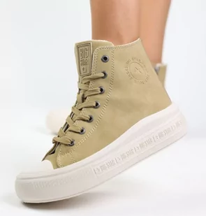 Wysokie trampki damskie Big Star Shoes MM274026 - Trampki damskie - miniaturka - grafika 4