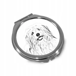 Coton de Tulear Lusterko kieszonkowe składane - Lusterka do makijażu - miniaturka - grafika 1