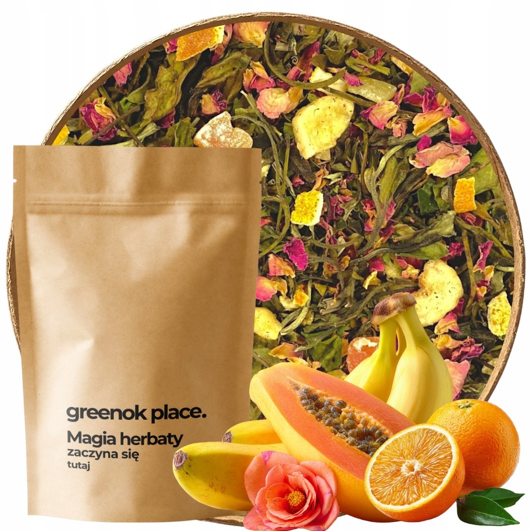 Herbata biała Różana Miłość 1000g pai mu tan róża płatki róży Jakośc