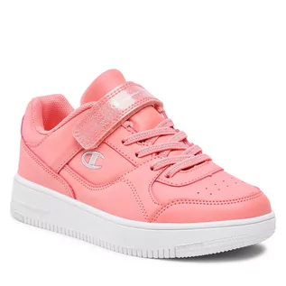 Buty dla dziewczynek - Sneakersy Champion - Rebound Low G Ps S32127-CHA-PS047 Pink - grafika 1