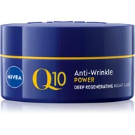 Kremy do twarzy - Nivea Noc Krem przeciwzmarszczkowy Q10 dodatkowo 50 ml - miniaturka - grafika 1
