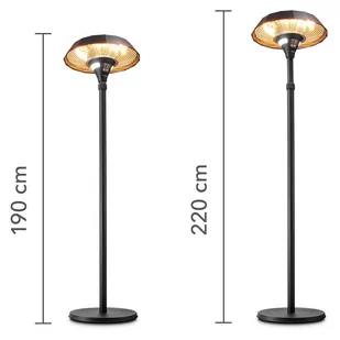 Trotec Designerski stojący promiennik ciepła IRS 2110 - Ogrzewanie przenośne - miniaturka - grafika 1