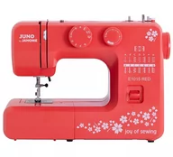 Maszyny do szycia - Janome Juno E1015 czerwona - miniaturka - grafika 1