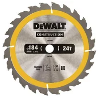 Akcesoria do elektronarzędzi - DEWALT Tarcza DT1939 do pilarek przenośn 184x16mm DT1939-QZ DT1939-QZ - miniaturka - grafika 1