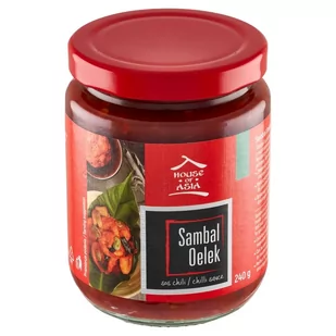 House of Asia Sos chili sambal oelek 240 g - Kuchnie świata - miniaturka - grafika 1