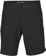 Spodenki męskie - spodenki męskie FOX ESSEX TECH STRETCH HYBRID SHORTS Black - miniaturka - grafika 1