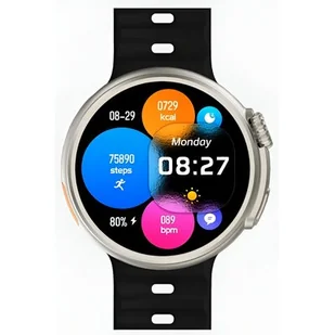 YAXO Oxnard Czarny - Smartwatch - miniaturka - grafika 3