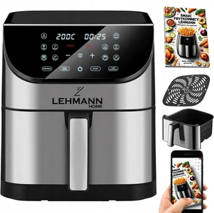Frytownica 8L Frytkownica Beztłuszczowa Nieprzywierająca 12x prog. Airfryer - Frytownice gastronomiczne - miniaturka - grafika 1