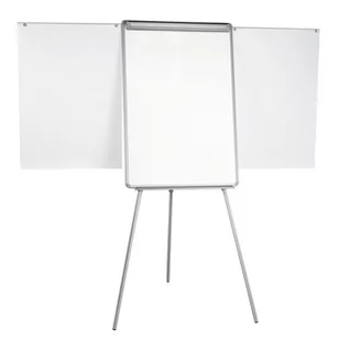 BI-OFFICE Flipchart na trójnogu , 70x102cm, tablica z wyciąganymi ramionami GEA23 - Tablice i flipcharty - miniaturka - grafika 1