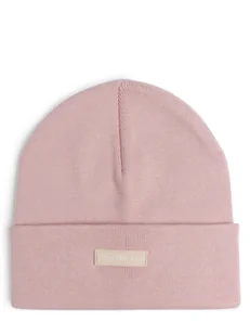 Calvin Klein Jeans Czapka damska Kobiety Bawełna różowy jednolity, ONE SIZE - Czapki damskie - miniaturka - grafika 1