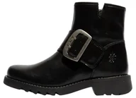 Botki damskie - Fly London RILY991FLY Damskie botki, czarne, 40 EU, Czarny, 40 EU - miniaturka - grafika 1