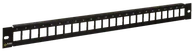 Pozostałe akcesoria sieciowe - Pulsar RAP-RJ45 ramka RAP-RJ45 Patch Panel Keystone (RJ45), krosownica 24 porty - miniaturka - grafika 1