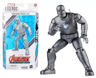 Avengers - Iron Man (Model 01) - Figurka Marvel Legends 15Cm - Figurki dla dzieci - miniaturka - grafika 1