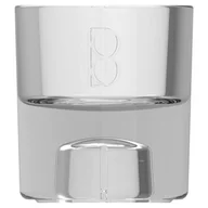 Świeczniki - Świecznik szklany 2 w 1 6 x 6,5 cm transparentny Bolsius - miniaturka - grafika 1