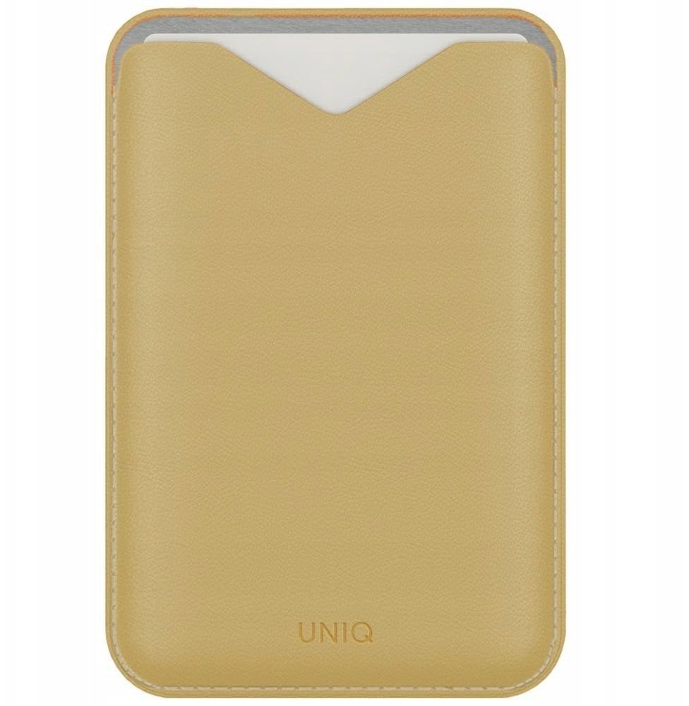 Magnetic wallet UNIQ Lyden Evo stand phone yellow