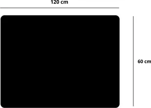 Lean Duża Podkładka Biurowa Pod Mysz i Klawiaturę 120 x 60cm LEAN - Podkładki na biurko - miniaturka - grafika 1