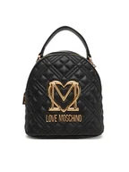 Plecaki - LOVE MOSCHINO Plecak JC4304PP1NK1200A Czarny - miniaturka - grafika 1
