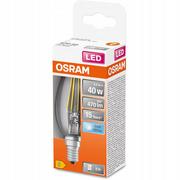 Żarówki LED - OSRAM - Żarówka LED Star Classic B FIL 40 non-dim E14 4W 4000K - miniaturka - grafika 1