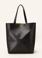 Torebki damskie - Loewe Torba Shopper Puzzle Tote Large schwarz - miniaturka - grafika 1