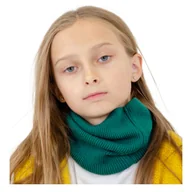 Apaszki i szaliki damskie - Komin dziecięcy MOLTI KDC103 c.zielony - miniaturka - grafika 1