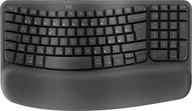 Klawiatury - Logitech Wave Keys klawiatura RF Wireless + Bluetooth QWERTZ Czeski Grafitowy - miniaturka - grafika 1