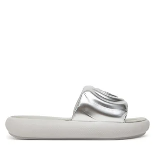 Klapki MICHAEL Michael Kors MK01421040 Srebrny - Buty dla dziewczynek - miniaturka - grafika 1