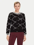 Swetry damskie - Rinascimento Kardigan CFM0012074003 Czarny Regular Fit - miniaturka - grafika 1