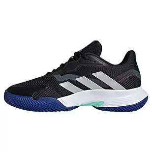 adidas CourtJam Control W Clay, Trampki damskie, Core Black/Silver Met./Pulse Mint, 37 1/3 EU, Core Black Silver Met Pulse Mint, 37.5 EU - Trampki damskie - miniaturka - grafika 1