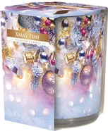 Bispol Świeca zapachowa w szkle 22H Świąteczny Czas BISPOL0846