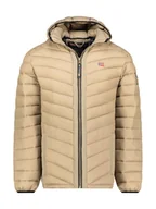 Kurtki męskie - Geographical Norway Kurtka pikowana "Carliti" w kolorze beżowym - miniaturka - grafika 1