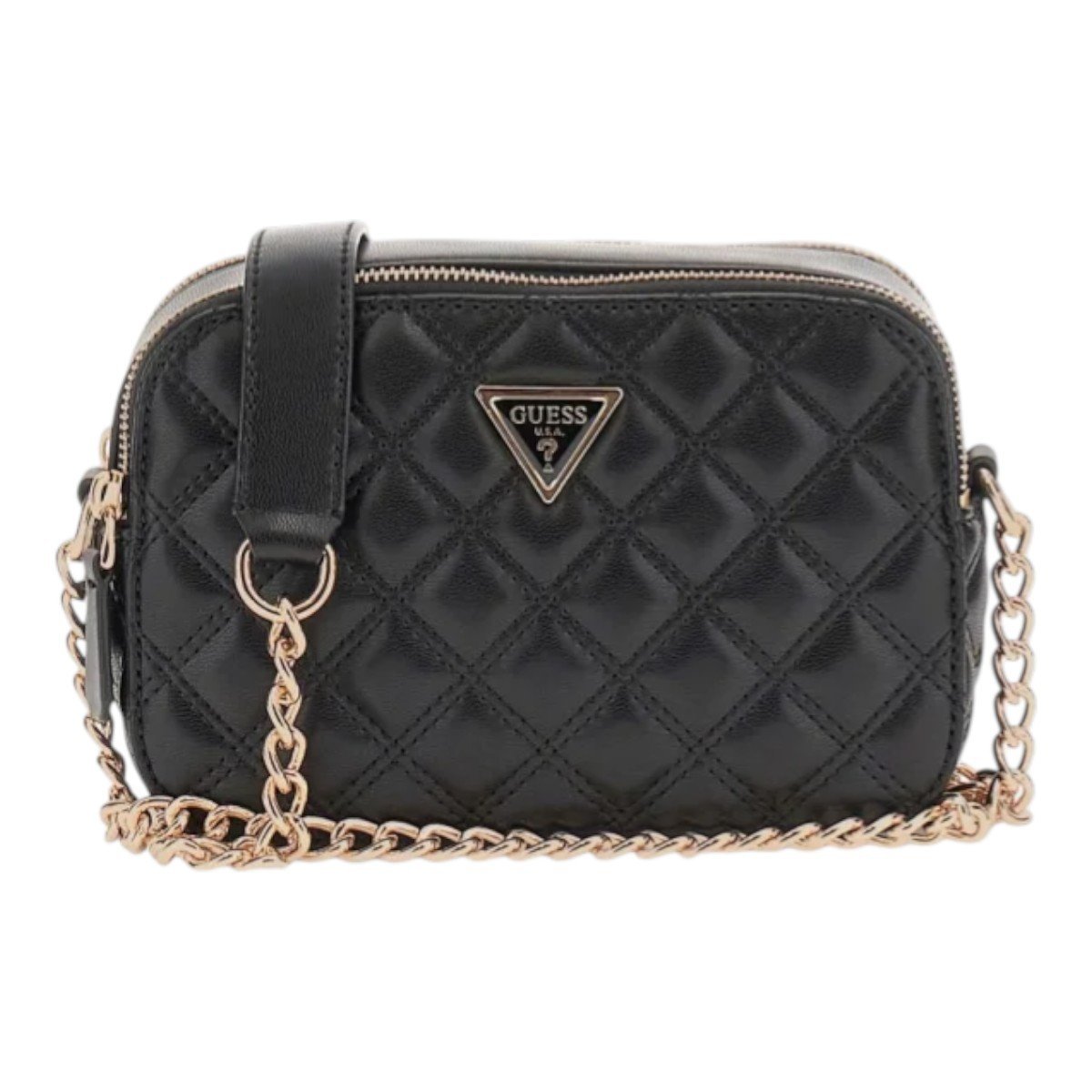 GUESS TOREBKA DAMSKA GIULLY II CAMERA BAG CZARNA