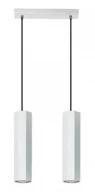 Lampy sufitowe - Lampex Lampa wisząca Astral 2 biała - miniaturka - grafika 1