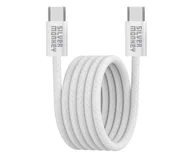 Kable USB - Silver Monkey Kabel magnetyczny USB-C 100W 2m biały - darmowy odbiór w 22 miastach i bezpłatny zwrot Paczkomatem aż do 15 dni - miniaturka - grafika 1