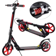 Zabawy w naśladowanie dorosłych - Duża Hulajnoga hamulec ręczny amortyzator SP0713 - miniaturka - grafika 1