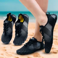 Pływanie - Buty kąpielowe do wody jeżowce inSPORTline Nugal unisex, Czarny, 44 - miniaturka - grafika 1