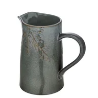 Dzbanki i imbryki - Dzbanek ceramiczny 1040 ml zielono-brązowy - miniaturka - grafika 1