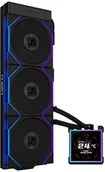 Chłodzenie wodne - Lian-Li Chłodzenie wodne Lian Li HydroShift II AiO-chłodzenie wodne, RGB, LCD-Display - 360mm, czarny - miniaturka - grafika 1