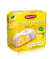 Inne słodycze - Balocco Torte in Festa Limone - włoska babka cytrynowa (400 g) - miniaturka - grafika 1