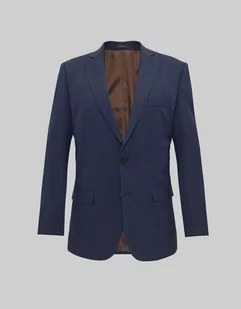 marynarka riesi do zestawu granatowy classic fit - Marynarki męskie - miniaturka - grafika 1