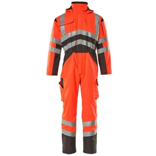 KOMBINEZON ZIMOWY MASCOT SAFE YOUNG SAFARA 11019-025; CZERWIEŃ HI-VIS/CIEMNY ANTRACYT - Odzież robocza - miniaturka - grafika 1
