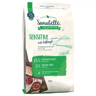 Sanabelle Sensitive, drób - 2 kg - Sucha karma dla kotów - miniaturka - grafika 2
