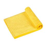Ręczniki - Bellatex Ręcznik frotte żółty, 30 x 30 cm, 30 x 30 cm - miniaturka - grafika 1