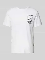 Koszulki męskie - T-shirt z nadrukiem z logo - miniaturka - grafika 1