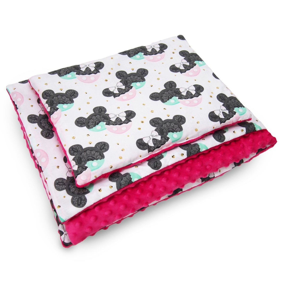 KOCYK PRZEDSZKOLAKA DO PRZEDSZKOLA MINKY 100x135 + PODUSZKA Kerstin