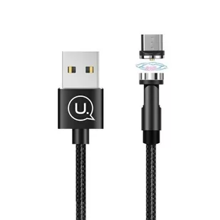 USAMS Kabel magnetyczny 180 U59 microUSB 2.1A 1m - Kable USB - miniaturka - grafika 3