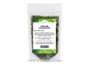 Lubczyk suszony liść - 100g DeliFOOD >>dostawa już od 6 zł, zapraszamy!<< - Przyprawy i zioła sypkie - miniaturka - grafika 1
